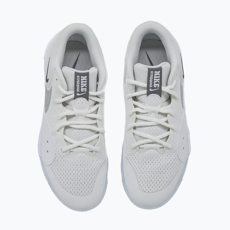 Дамски обувки за волейбол Nike Hyperquick Court Flight SE smmit white/metalic silver/pure platinum 12