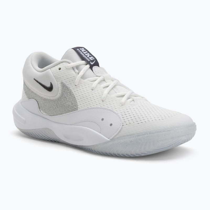 Дамски обувки за волейбол Nike Hyperquick Court Flight SE smmit white/metalic silver/pure platinum
