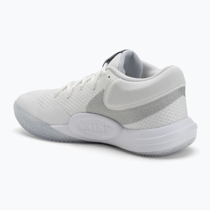 Дамски обувки за волейбол Nike Hyperquick Court Flight SE smmit white/metalic silver/pure platinum 3