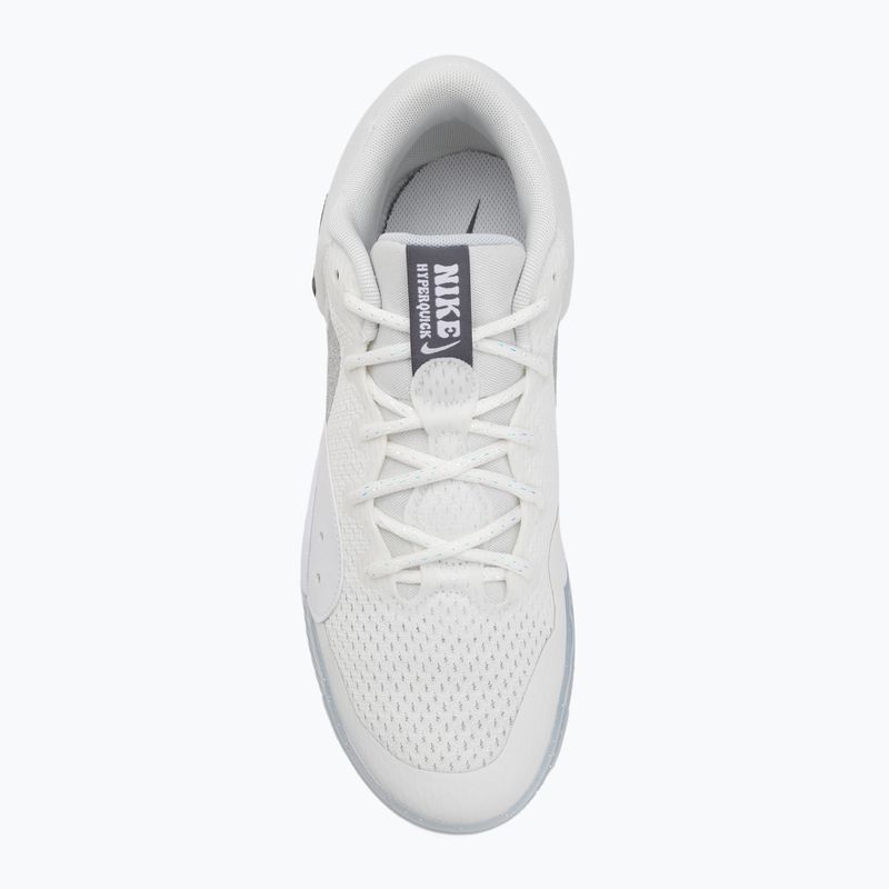 Дамски обувки за волейбол Nike Hyperquick Court Flight SE smmit white/metalic silver/pure platinum 5