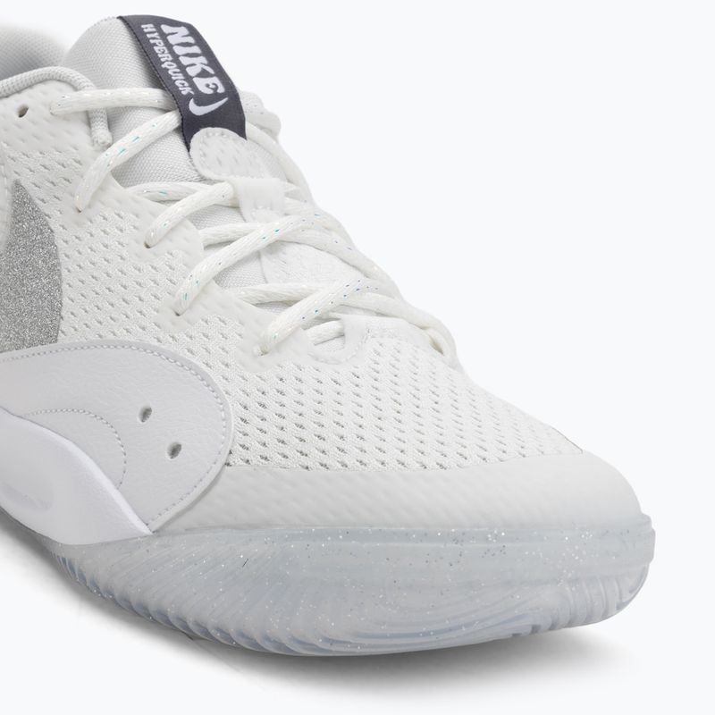 Дамски обувки за волейбол Nike Hyperquick Court Flight SE smmit white/metalic silver/pure platinum 7