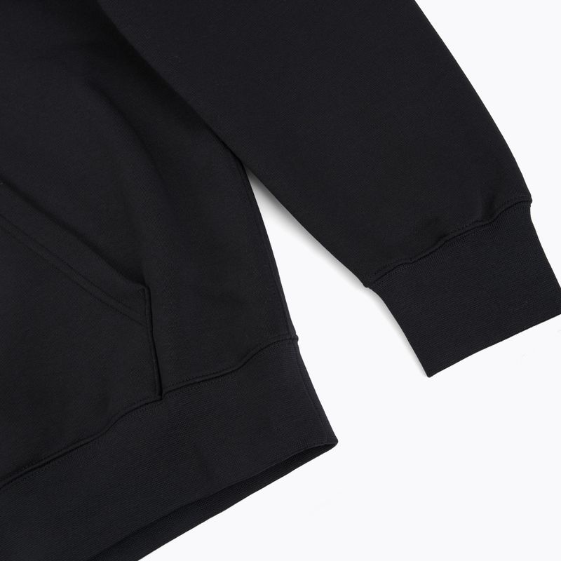 Мъжки суитшърт Nike Club Pullover Hoodie black/black/white 9