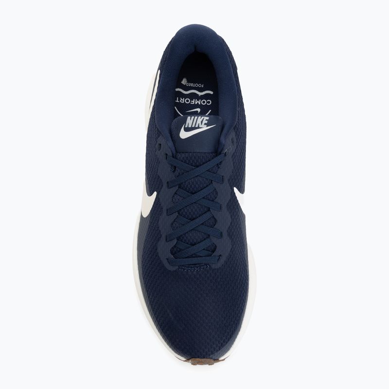 Мъжки обувки за бягане Nike Revolution 8 midnight navy/gum med brown/sail 5