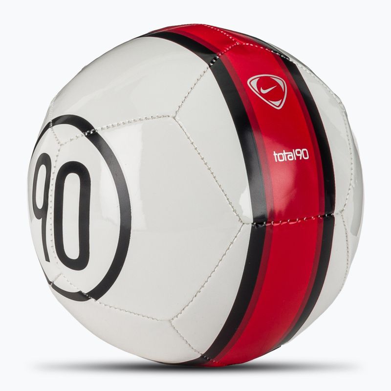 Футболна топка Nike Skills Total 90 white/black/red/black размер 1 2