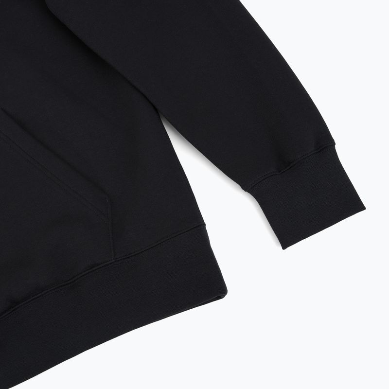 Мъжки суитшърт Nike Club Pullover Hoodie black/black/white 9