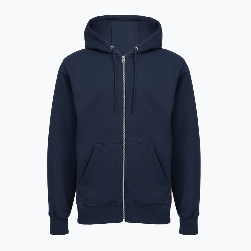 Мъжки суитшърт Nike Club Full Zip Hoodie obsidian/obsidian/white 6