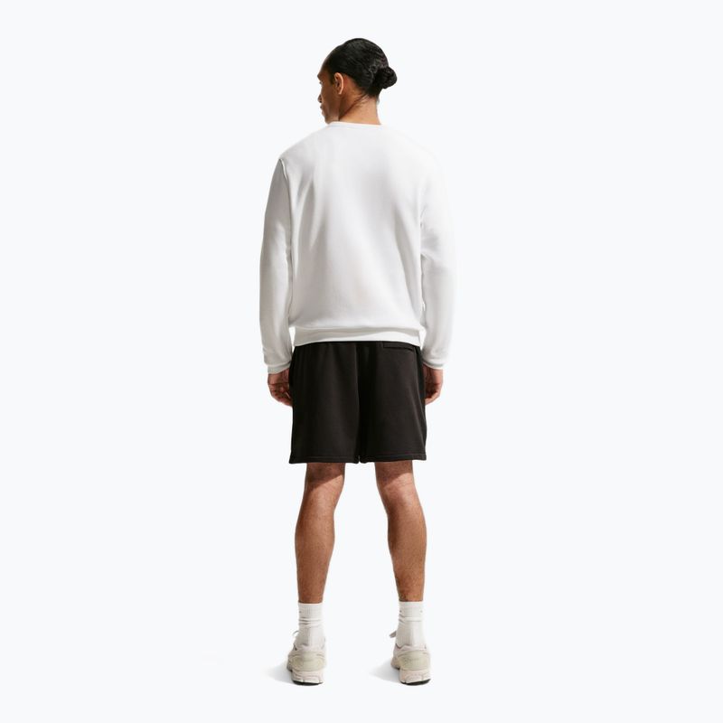 Мъжки суитшърт Nike Club Fleece Crew white/black 3