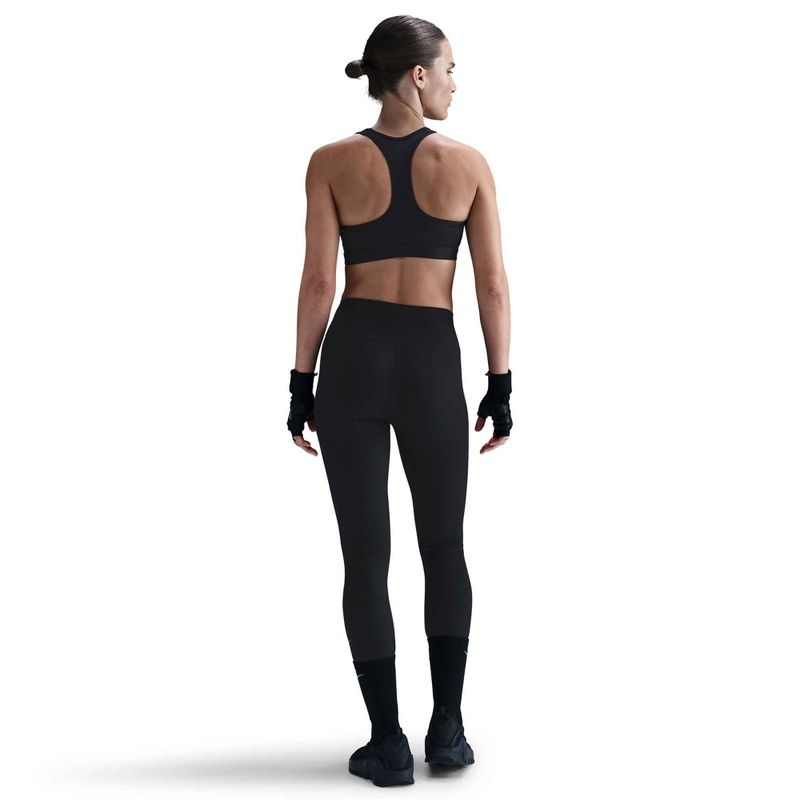 Дамски клин Nike One High-Waisted black/white 3