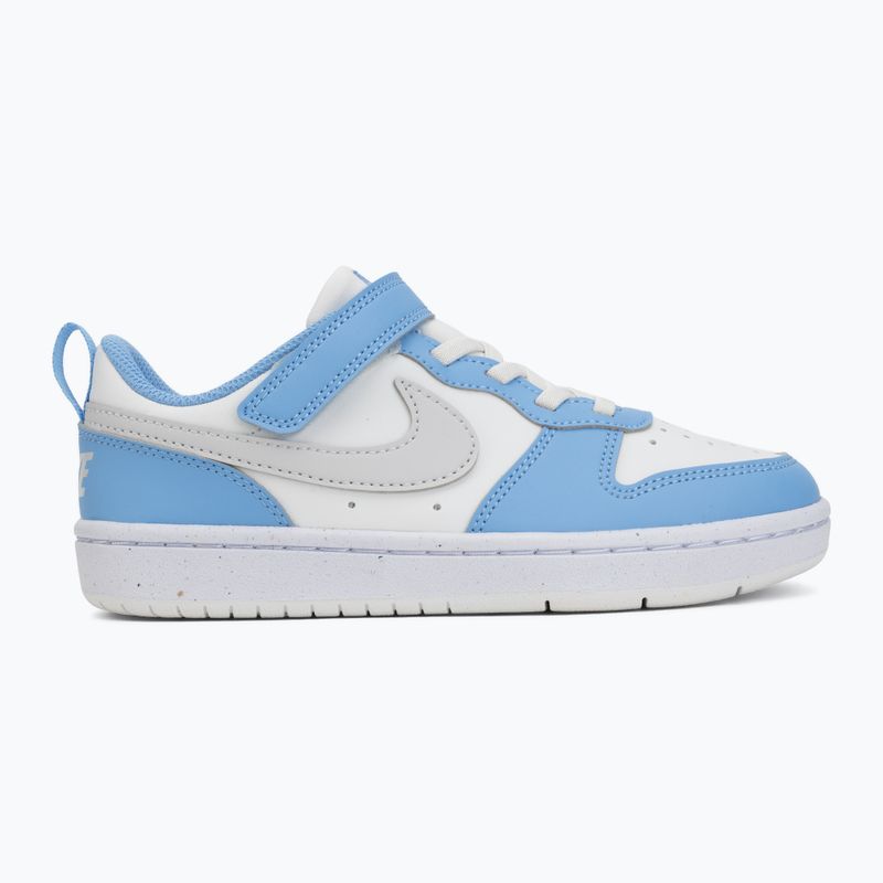 Детски обувки Nike Court Borough Low Recraft summit white/cobalt pulse/vast grey 2