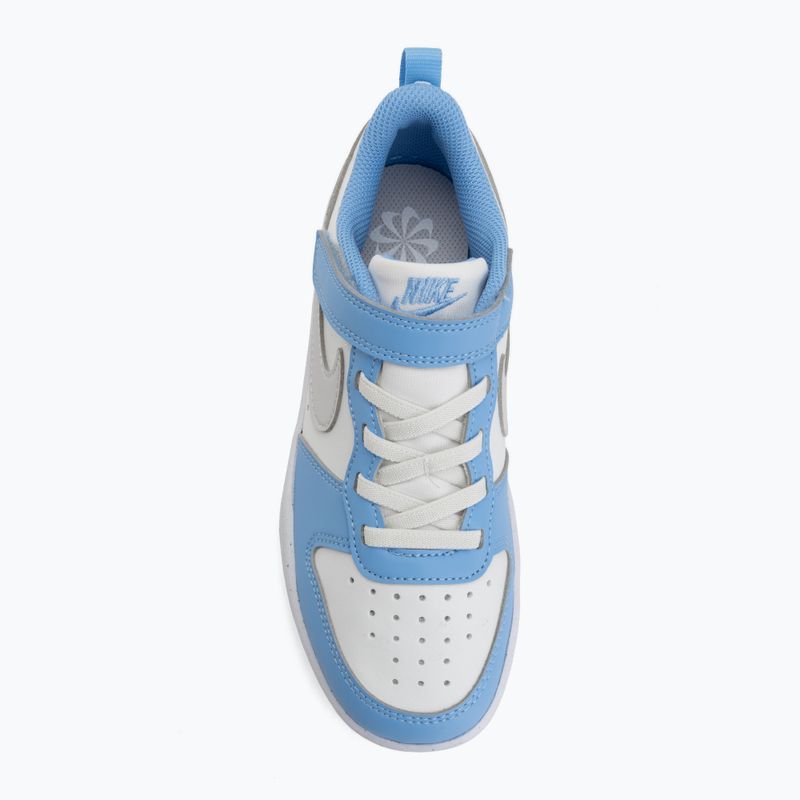 Детски обувки Nike Court Borough Low Recraft summit white/cobalt pulse/vast grey 5