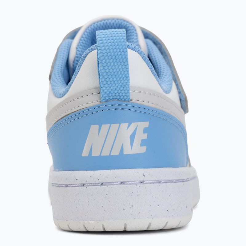 Детски обувки Nike Court Borough Low Recraft summit white/cobalt pulse/vast grey 6
