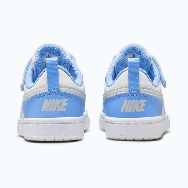 Детски обувки Nike Court Borough Low Recraft summit white/cobalt pulse/vast grey 4