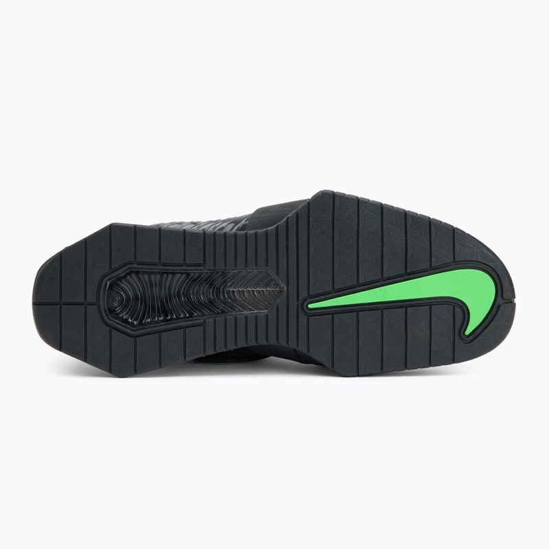 Nike Romaleos 4 пепелява шисти/зелен удар/антрацит обувка за вдигане на тежести 4