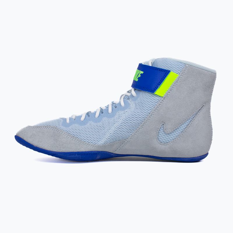 Обувки за борба Nike Speedsweep VIII синя тинтява/хипер роял/лайм бласт/бяло 2
