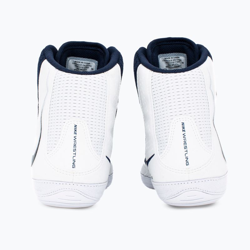Обувки за борба Nike Inflict 4 бяло/колежски флот 4