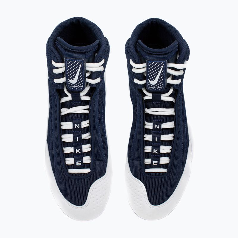 Обувки за борба Nike Inflict 4 white/college navy 8