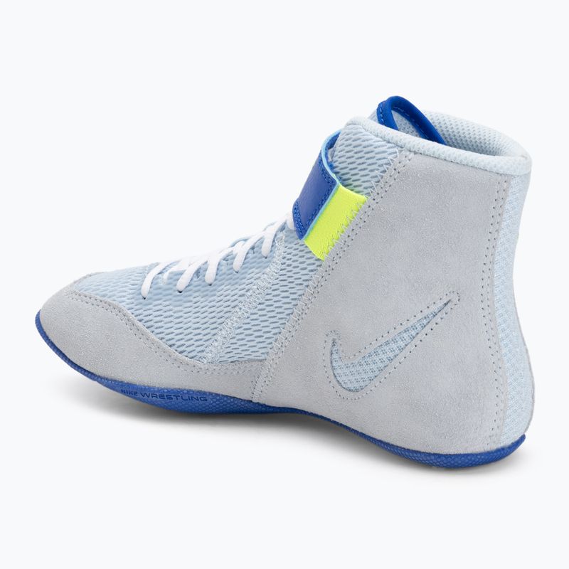 Детски обувки за борба Nike Speedsweep VIII GS blue tint/hyper royal/lime blast/white 3