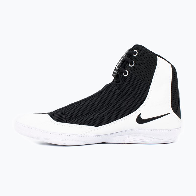 Обувки за борба Nike Inflict 4 черно/бяло/вълче сиво 2
