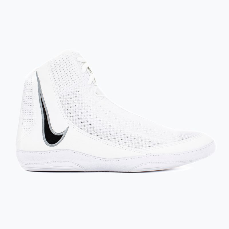 Nike Inflict 4 бели/черни/бели обувки за борба
