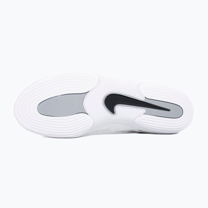 Nike Inflict 4 бели/черни/бели обувки за борба 3
