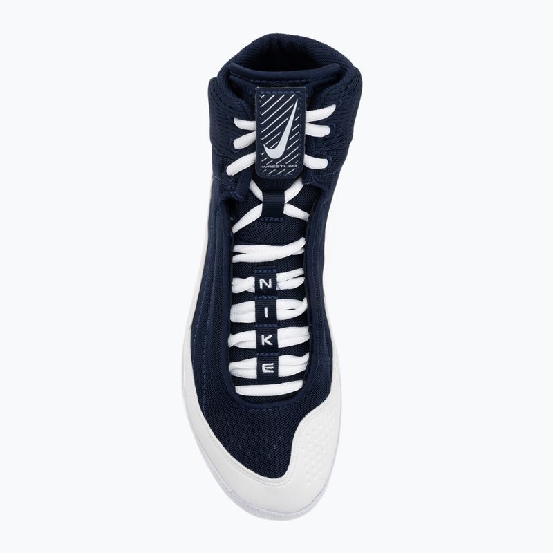Обувки за борба Nike Inflict 4 white/college navy 5