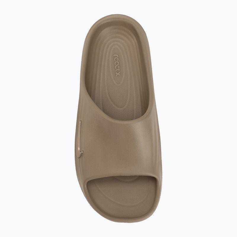 Мъжки чехли Nike ReactX Rejuven8 khaki/khaki/khaki 5