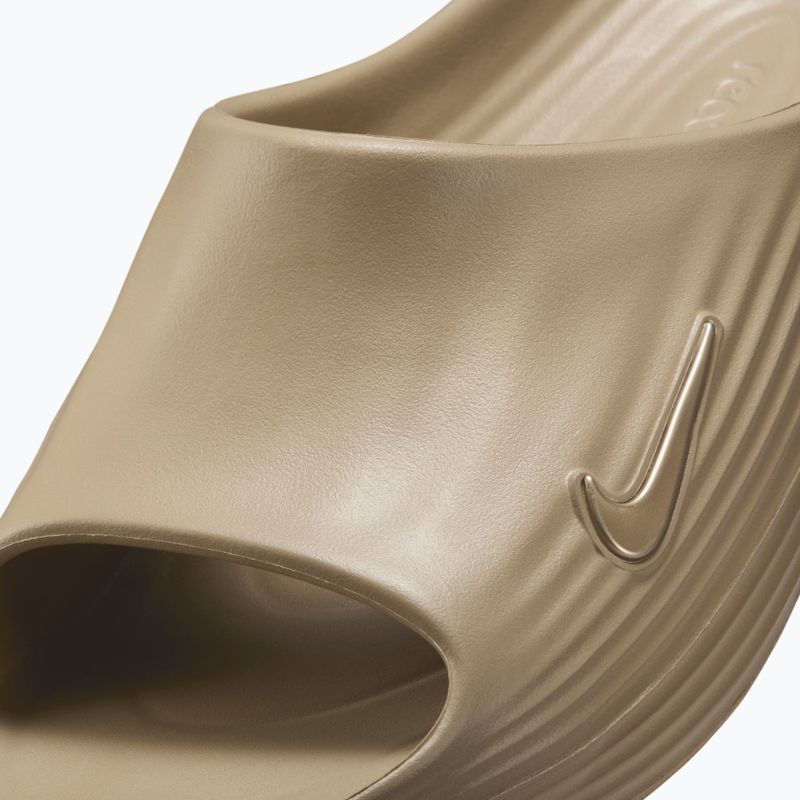 Мъжки чехли Nike ReactX Rejuven8 khaki/khaki/khaki 4