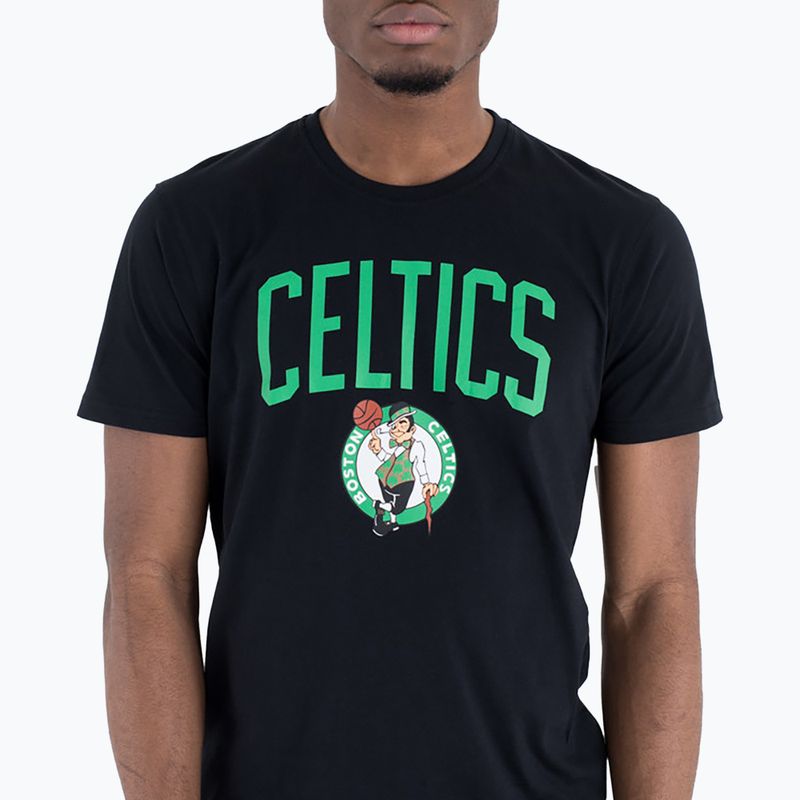 Мъжка тениска New Era Celtics черна 4