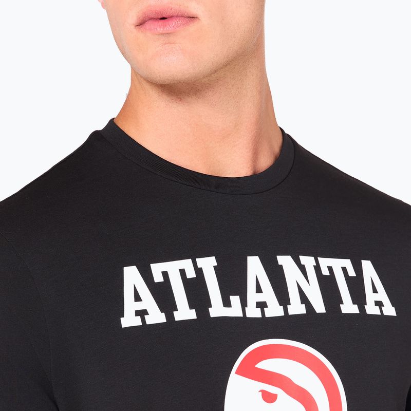 Мъжка тениска New Era NOS NBA Regular Atlanta Hawks black 6