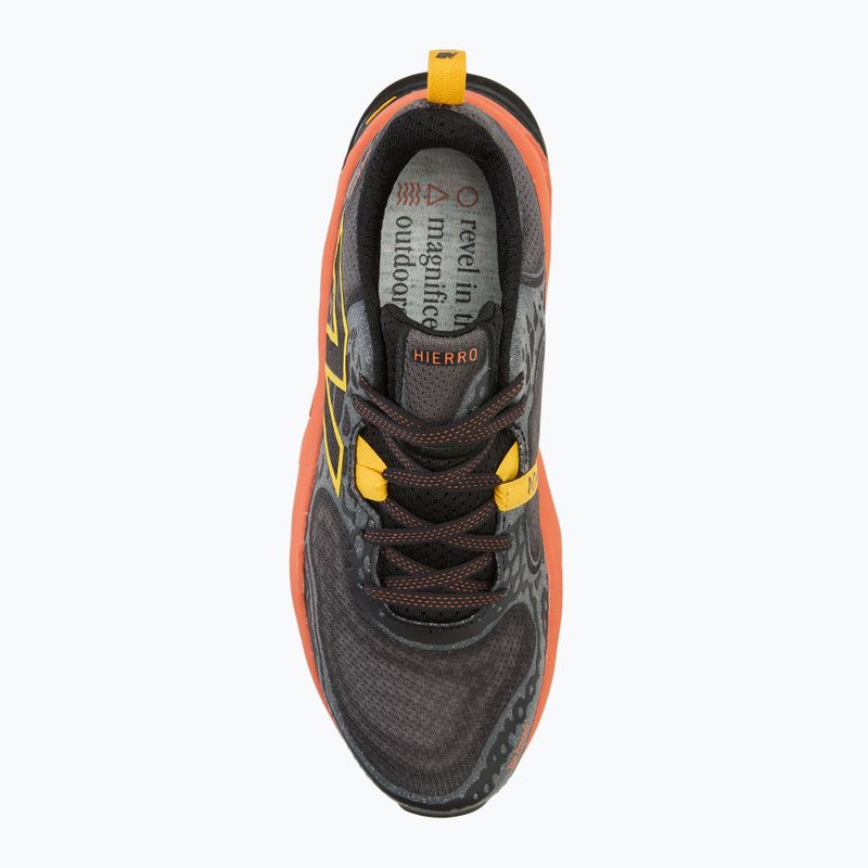 Мъжки обувки за бягане New Balance Fresh Foam X Hierro v8 black/yellow 5