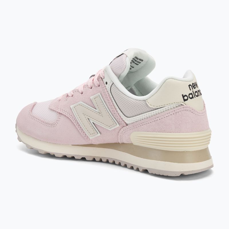 Дамски обувки New Balance 574's V2 light pink/white 3