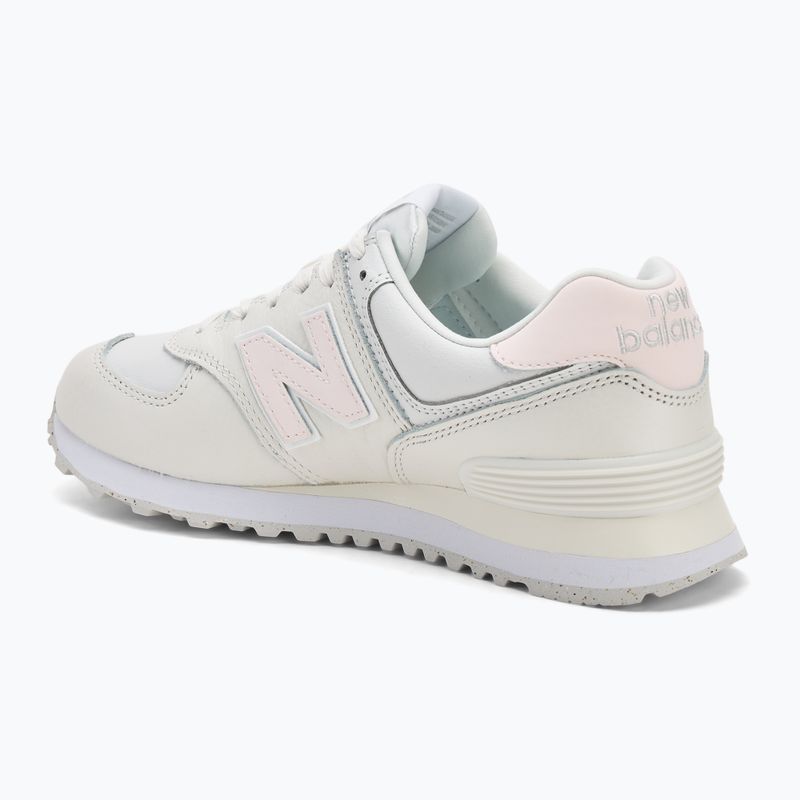 Дамски обувки New Balance Classic 574's V2 white/light pink 3