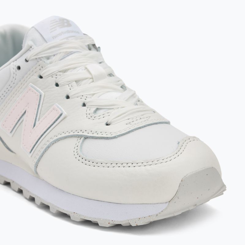 Дамски маратонки New Balance Classic 574's V2 white/light pink 7