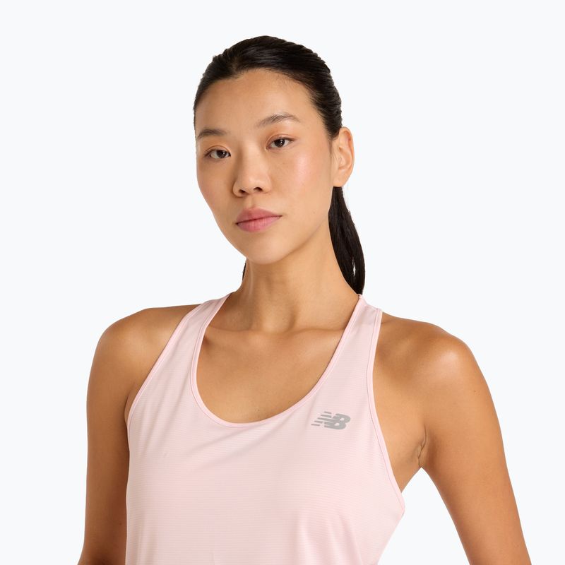 Дамски топ за бягане New Balance Sport Essentials Tank rosesuga 4