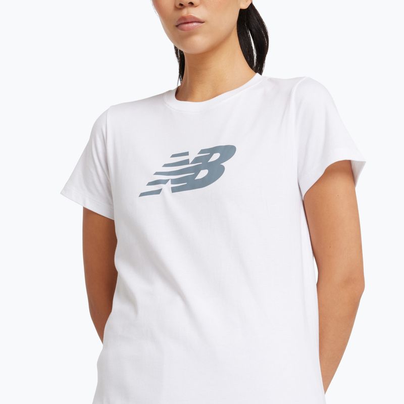 Жени New Balance Jersey Лого бяло 4