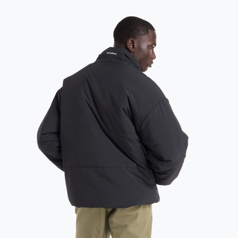 Мъжко ватирано яке New Balance Hoops Puffer black 2