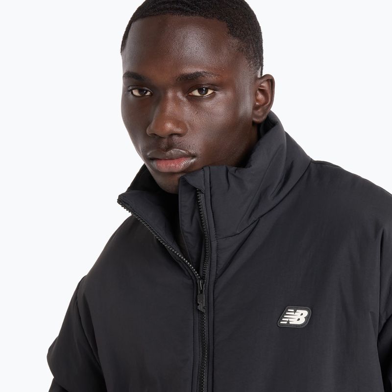 Мъжко ватирано яке New Balance Hoops Puffer black 4