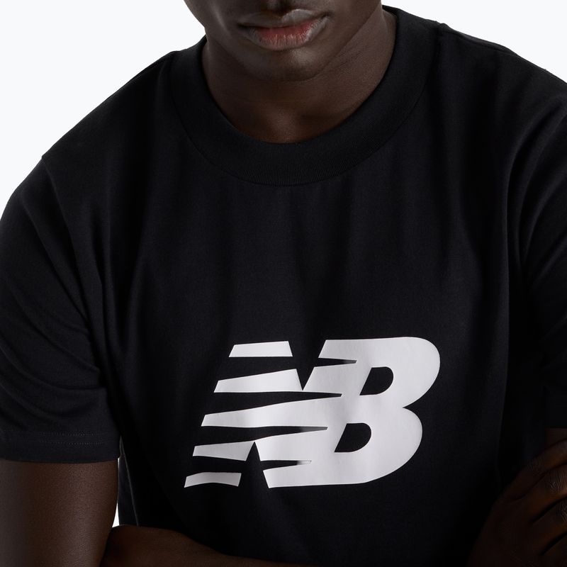 Мъжка тениска New Balance Graphic V Flying black 4
