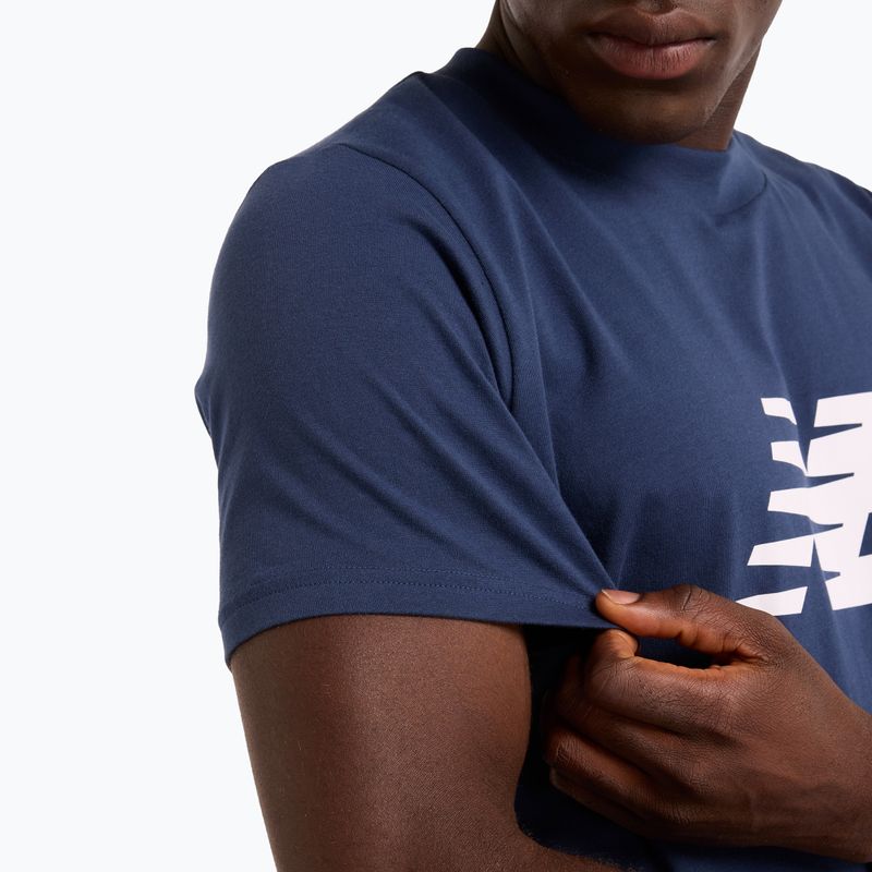 Мъжка тениска New Balance Graphic V Flying navy 5