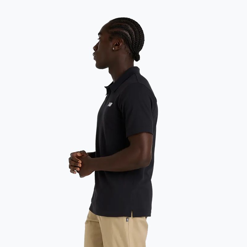 Мъжки New Balance Jersey Polo black 3