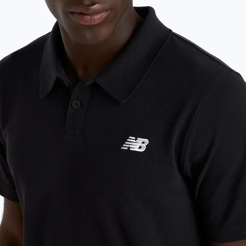 Мъжки New Balance Jersey Polo black 4
