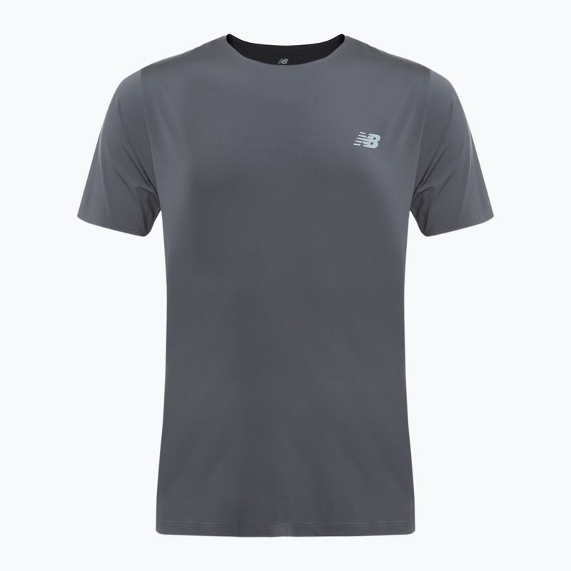 Мъжка тениска за бягане New Balance Race Day graphite
