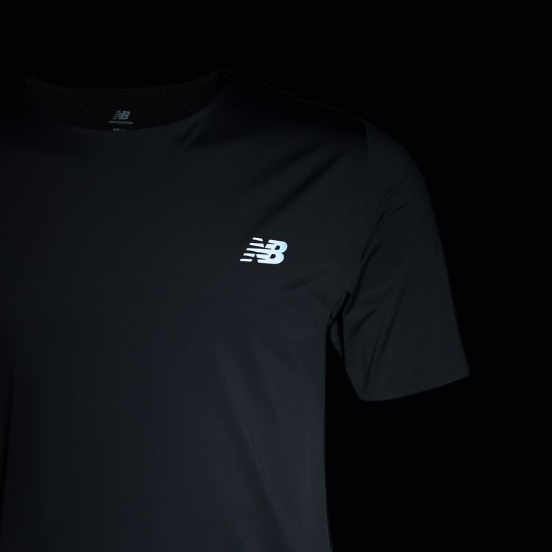 Мъжка тениска за бягане New Balance Race Day graphite 5