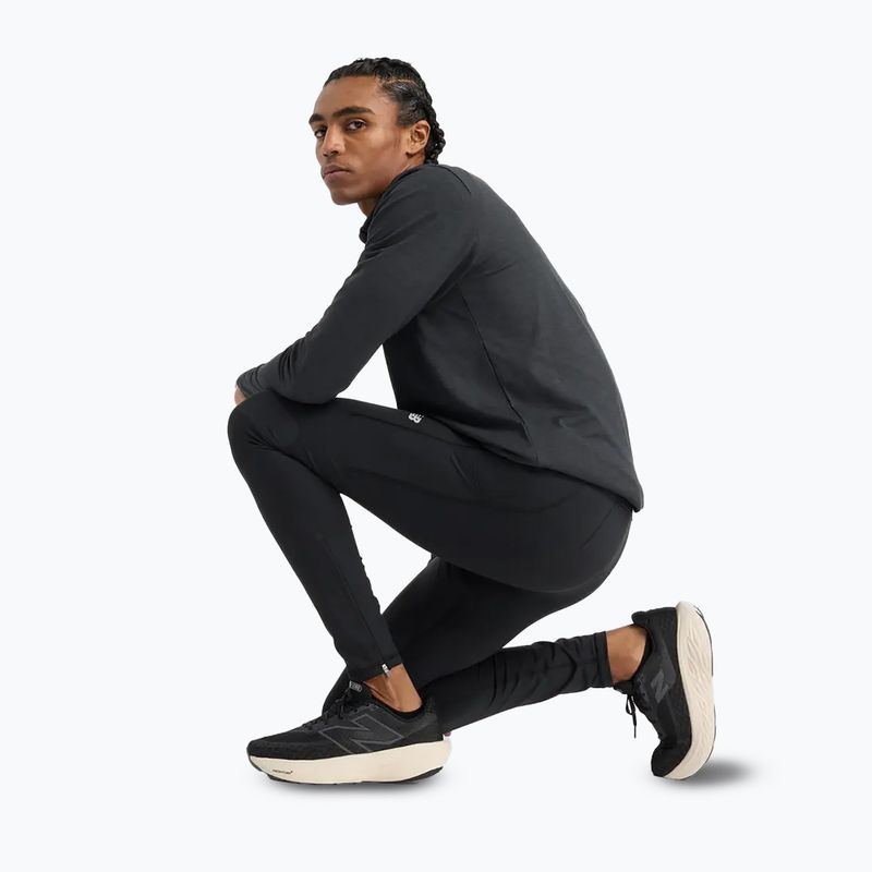 Мъжки гамаши за бягане New Balance Sleek Pocket black 4
