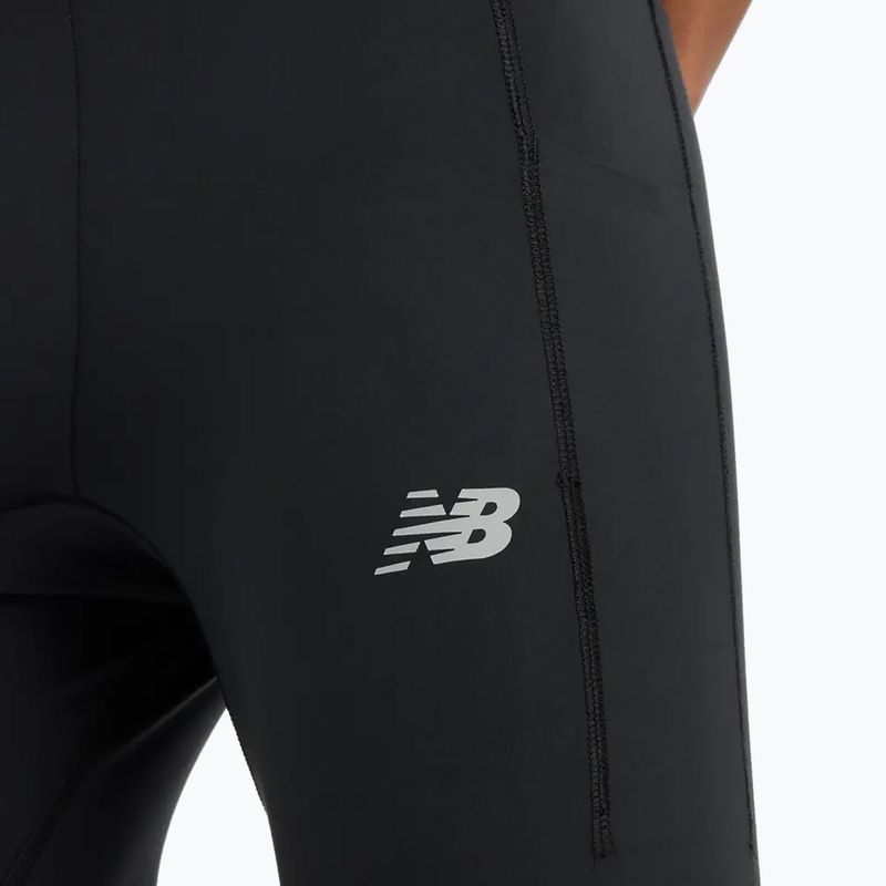 Мъжки гамаши за бягане New Balance Sleek Pocket black 6