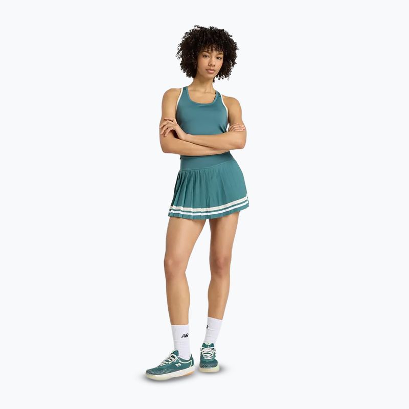 Дамска тениска New Balance Tournament Novelty Tank W new spruce 2