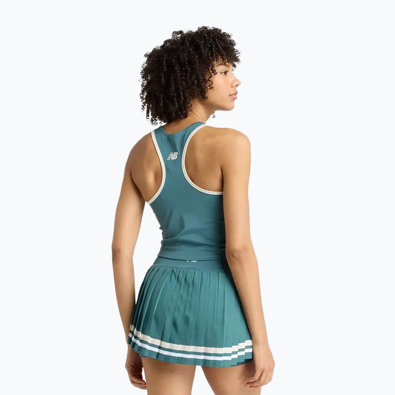 Дамска тениска New Balance Tournament Novelty Tank W new spruce 3