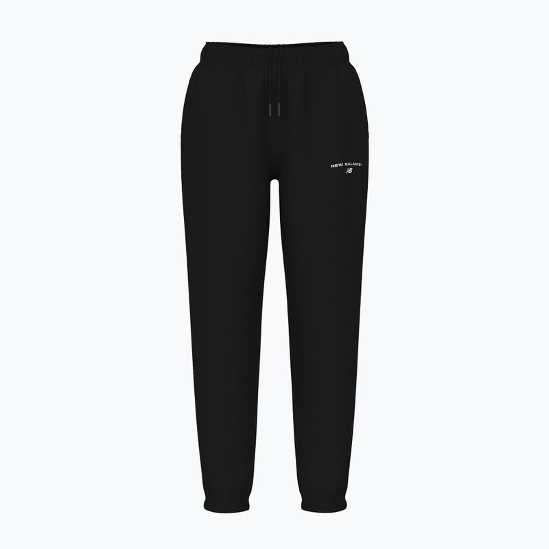 Дамски панталони New Balance Reimagined Fleece Jogger black
