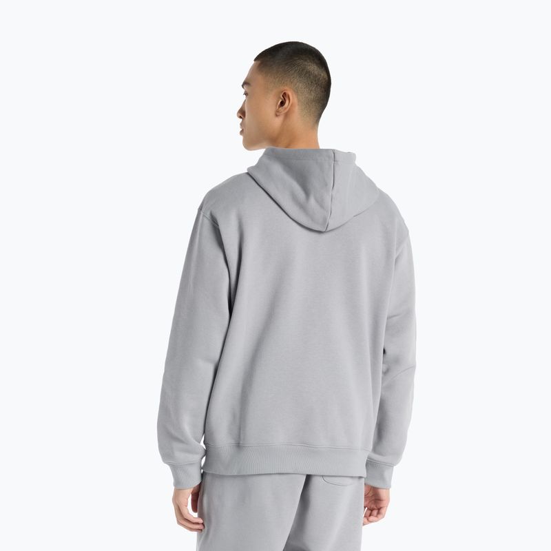 Мъжки New Balance Reimagine Fleece Hraphic Hoody slategrey суитшърт 2