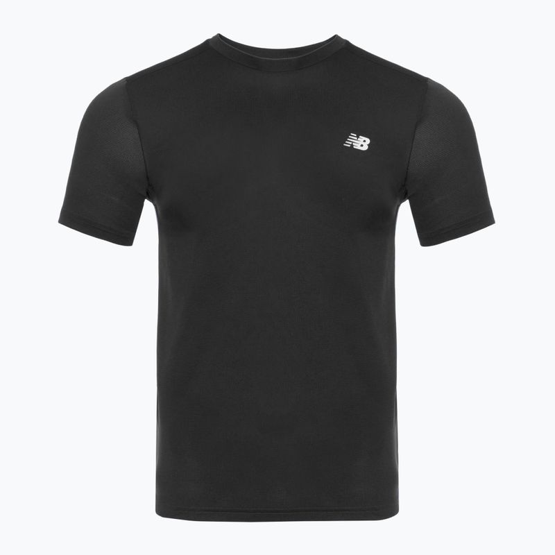 Мъжка тениска за бягане New Balance Sport SS черна